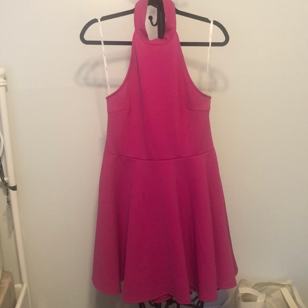 MinkPink fushia/hot pink dress